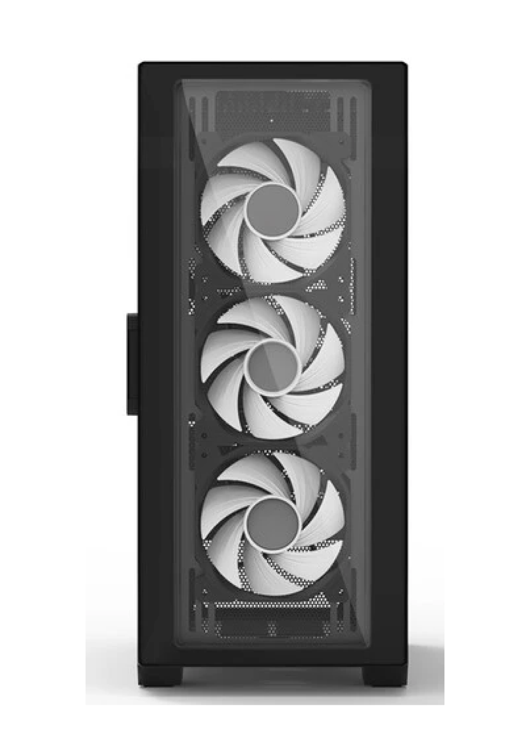Компьютерный корпус Zalman I3NEOTG, Без БП, 4 кулера в комлекте, стекло, ARGB подсветка — фото 1