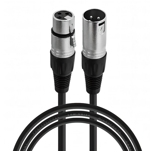фото Кабель для микрофона xlr 1.5м 6.5mm