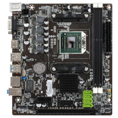 Материнская плата ESONIC A88DA c процессором AMD A6-4400M (FM2+, mATX)
