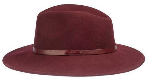 Шляпа федора Herman, демисезон/зима, шерсть, утепленная, размер 55, фиолетовый