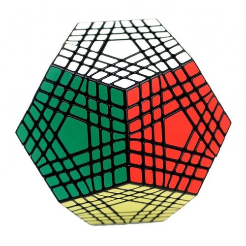 Головоломка ShengShou (SengSo) Teraminx (7x7 Megaminx) Черный зеркальная головоломка shengshou sengso mirror blocks 2x2 серебряный