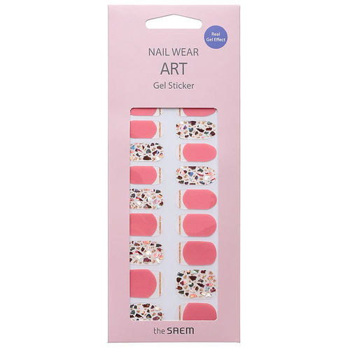 The SAEM Nail Наклейки для ногтей Nail Wear Art Gel Sticker 05 (1 шт)