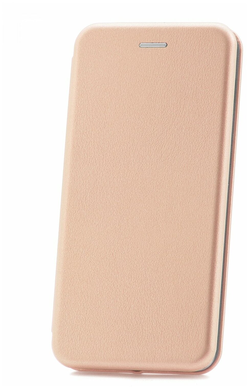 Чехол книжка для Xiaomi Redmi Note 9T Derbi розовое золото, противоударный откидной с подставкой, кейс с магнитом, защитой экрана и отделением для карт