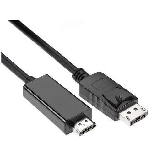 Кабель DisplayPort -> HDMI Vcom TA495 переходник mini display port hdmi 1080p мини дисплей порт кабель 25см белый