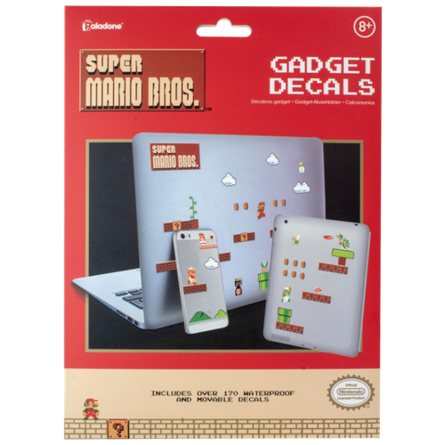 фото Наклейки paladone: super mario bros gadget decals