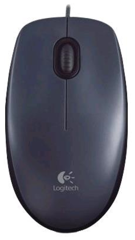 Мышь Logitech M90, черный (910-001793) - фото №2