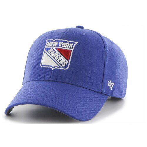 фото Бейсболка 47brand mvp new york rangers (голубой) h-mvp13wbv-ry '47 brand
