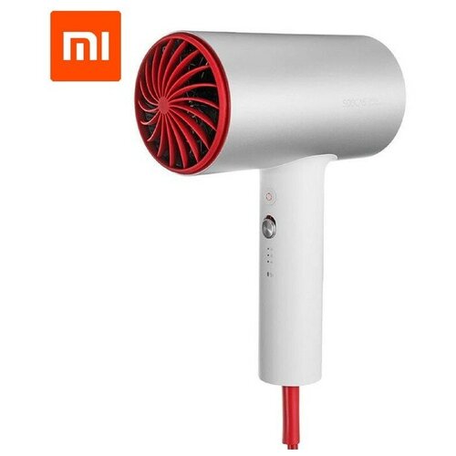 Фен Soocas Hair Dryer H5 1800 Вт 4 скорости ионизация шнур 17 м серебристо-красный 637200₽