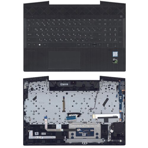 Клавиатура keyboard для ноутбука HP Pavilion Gaming 15-CX топкейс 6137₽