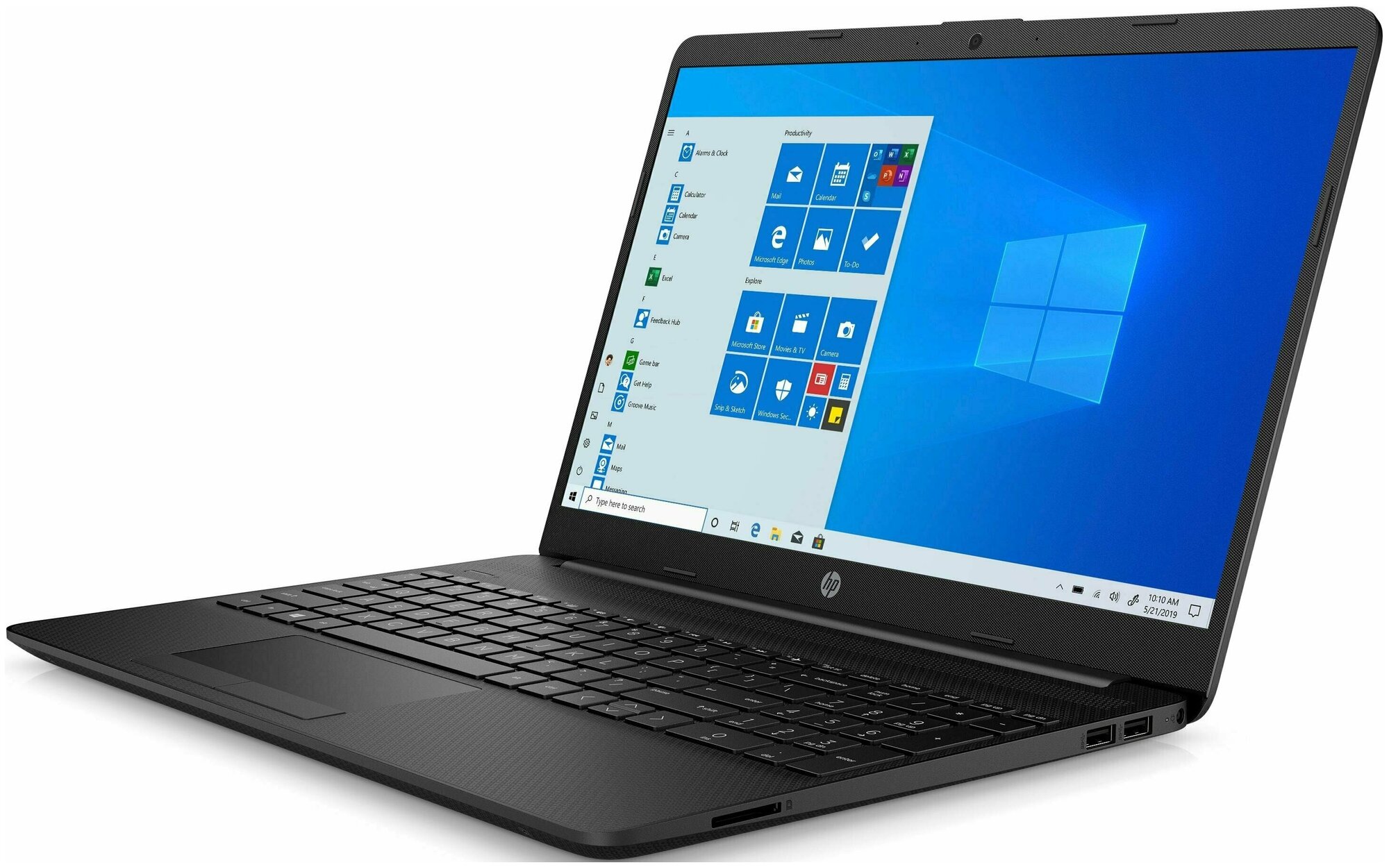 Ноутбук HP 15-dw1214ur Intel Core i3 10110U 21 GHz - 41 GHz 4096 Mb 156 Full HD 1920x1080 128 Gb SSD DVD нет Intel UHD Graphics Windows 10 Home черный 175 кг 4L5Y7EA