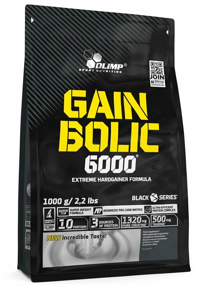 Gain Bolic 6000 1000 g, 10 порции(й), банан