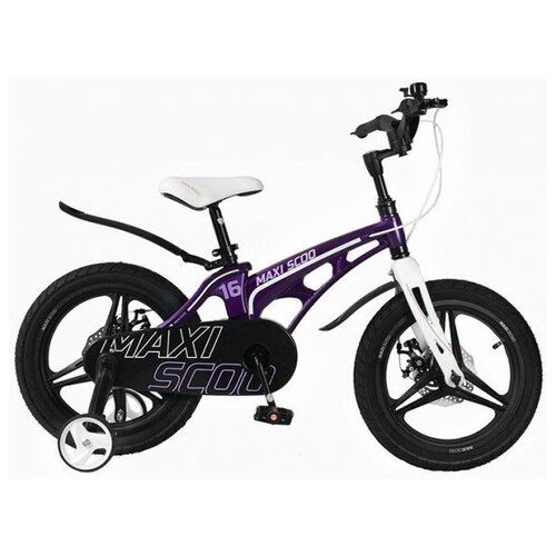 Детский велосипед Maxiscoo Cosmic 16 Делюкс год 2022 цвет Фиолетовый 1300000₽