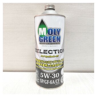 Моторное масло MOLYGREEN SELECTION 5W-30 SP/GF-6A/CF 1л