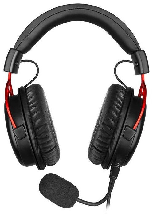 Наушники с микрофоном Sven AP-G1000MV черныйкрасный мониторные оголовье SV-020361