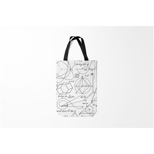 фото Сумка-шоппер / 31х42 см / тренды / геометрия burnettie