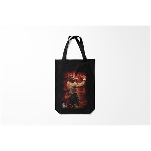 фото Сумка-шоппер / 31х42 см / боевые искусства / майк тайсон myke tyson 8 burnettie