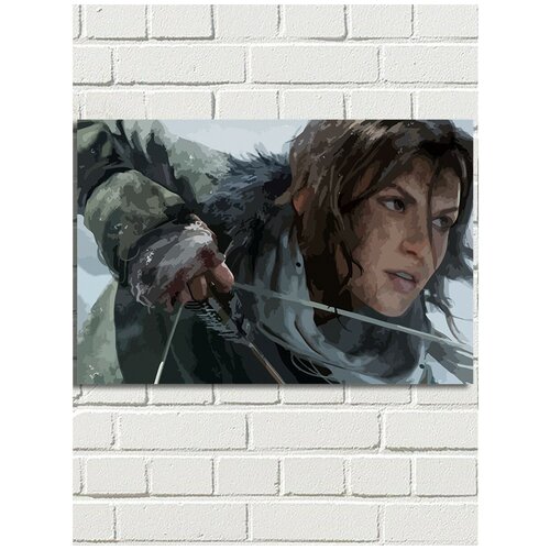 Картина по номерам игра Tomb Raider Lara Croft Лара Крофт Расхетительница гробниц - 6581 Г 60x40 картина по номерам на холсте игра tomb raider lara croft лара крофт расхетительница гробниц 6579 в 60x40