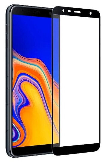 Защитное стекло для Samsung J4 Plus 2018 и Samsung J6 Plus 2018 c полным покрытием серия стеклофф Base