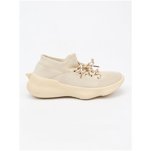 фото Женские кремовые кроссовки / mogamo