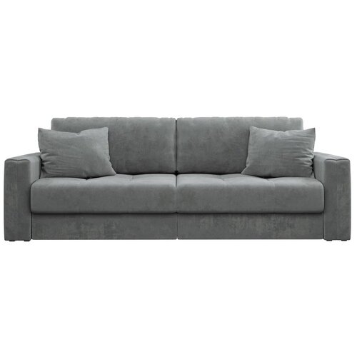 Диван тканевый прямой D1 furniture брайтон серо-голубой