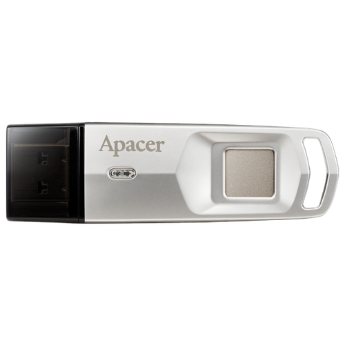 Флешка Apacer AH651 64 ГБ, серебристый