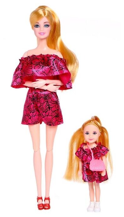 Кукла-модель с дочкой Family Look «Будь в тренде»