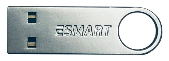 Esmart 64 KБ - Ключевой носитель токен для ФНС с сертификатом ФСТЭК