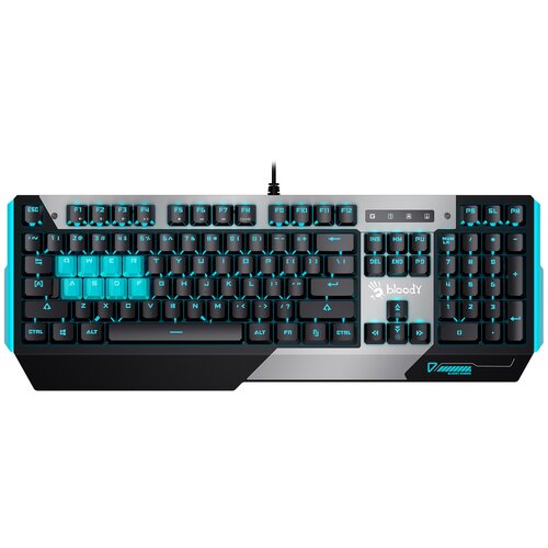 Клавиатура A4Tech Bloody B865 механическая серыйчерный USB for gamer LED 736000₽