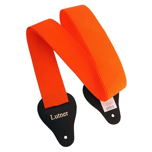 LSG-1-OR Ремень для электрогитары, оранжевый, Lutner