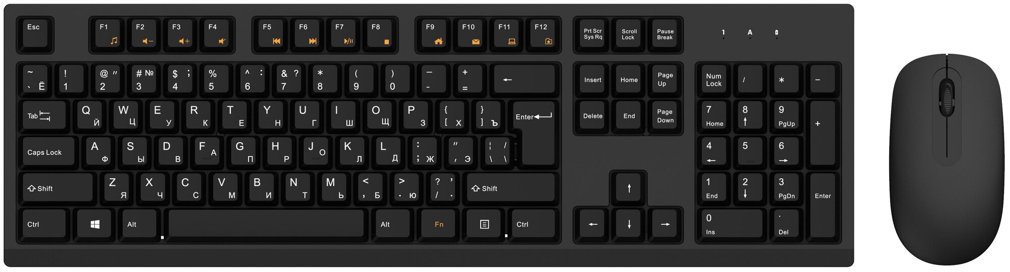 Набор клавиатура+мышь TFN Basic ME130 беспровод