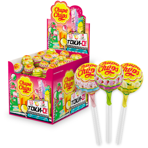 Карамель Chupa Chups Tok-Yo! 100шт по 12г