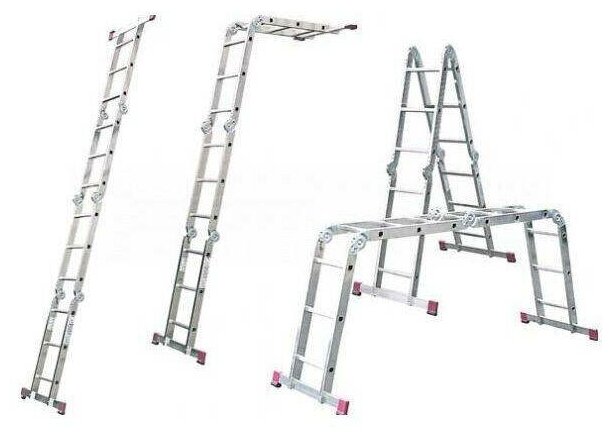 Лестница-трансформер Dogrular 4*3 ступени 3,55м