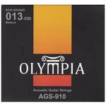 Струны для акустических гитар OLYMPIA AGS 910 - изображение