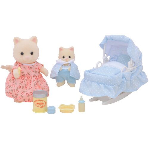 Игровой набор Sylvanian Families Мама с малышом и колыбелькой 2234/4333