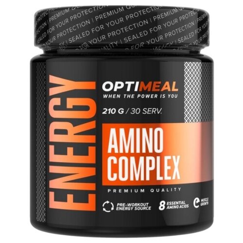 Аминокислотный комплекс OptiMeal Amino Complex 210 грамм (Арбуз) аминокислотный комплекс red star labs amino x 180 г вкус арбуз