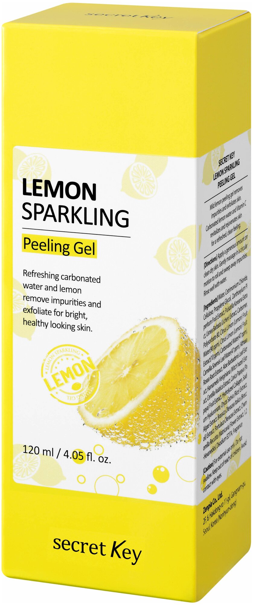 Пилинг-гель для лица Secret Key Lemon Sparkling 120мл - фото №2