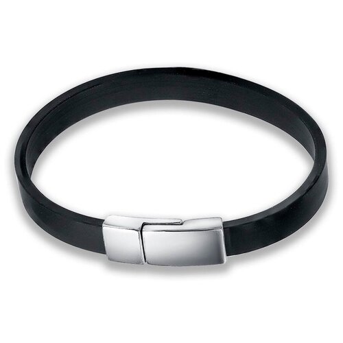 фото Браслет красная пресня, размер 22 см, серебряный