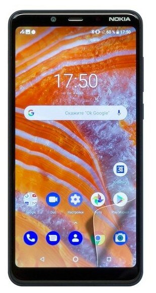 Стекло защитное гибридное Krutoff для Nokia 3.1 Plus