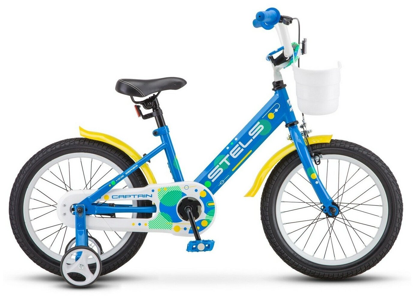 Детский велосипед Stels Captain 16 V010 год 2022 цвет Синий