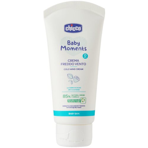 Крем защитный Chicco Baby Moments 0м+, 50 мл уход за кожей для детей chicco массажное масло baby moments для детей