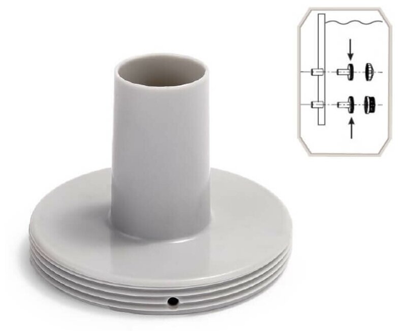 фото Соединитель для шланга Intex 32 мм 11070