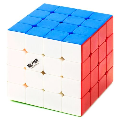 Скоростной кубик для спидкубинга QiYi MoFangGe 4x4x4 WuQue Mini Цветной пластик магнитный кубик рубика qiyi mofangge 4x4x4 wuque mini m black