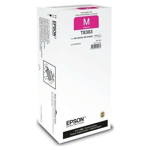 Картридж Epson C13T838340 картридж epson t544300 st pro 4000 9600 пурпурный оригинал