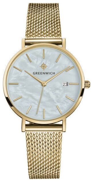 Наручные часы GREENWICH Greenwich, золотой