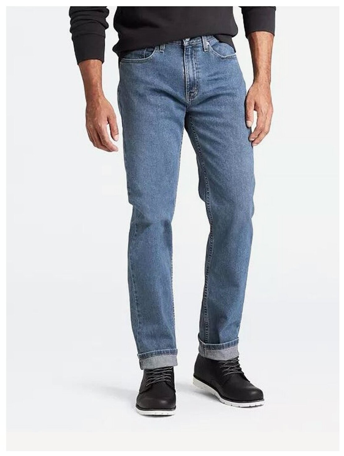 Джинсы прямые Levi's 514™ Straight (Big & Tall), размер 30, рост 34 ...