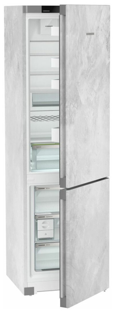 Двухкамерный холодильник Liebherr CNpcd 5723-20 001 серый - фотография № 8