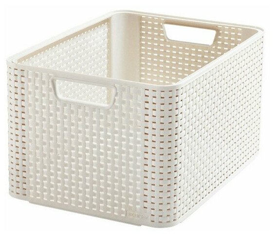 Корзина для хранения CURVER Rattan Style Box