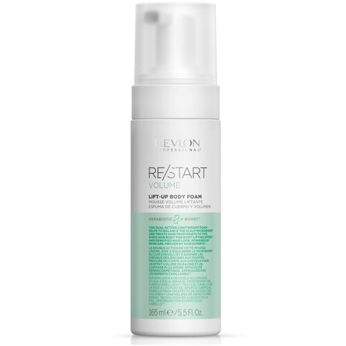 Revlon Professional RESTART VOLUME LIFT-UP BODY FOAM Пена для объема волос, 165 мл пена для объема label m volume foam 210 мл