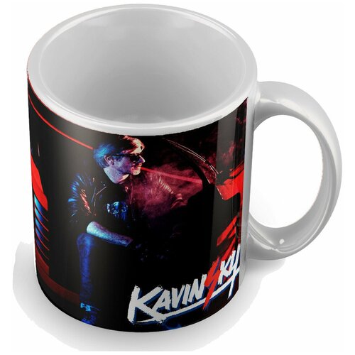 Кружка: Kavinsky(Daft Punk, Justice, chemical brothers, MGMT, Soft Boys, Prodigy, Tame Impala, The XX) -2