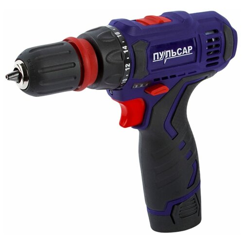 Аккумуляторная дрель-шуруповерт Пульсар ДА 12-2П 2х15 Ач 622200₽